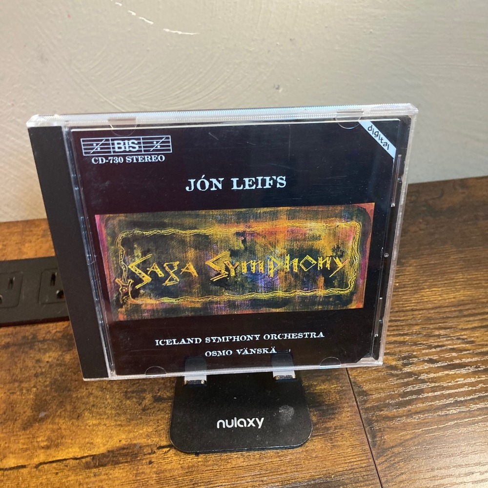 Jon Leifs Saga Symphony Op 26 CD Iceland Symphony Orchestra Osmo Vanska Dynamics
